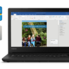 Ноутбук Toshiba Tecra C40-D / 14" (1366x768) TN / Intel Core i5-7200U (2 (4) ядра по 2.5 - 3.1 GHz) / 8 GB DDR3 / 240 GB SSD / Intel HD Graphics 620 / HDMI / Windows 10