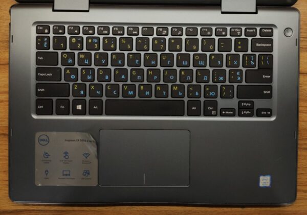 Ноутбук Б-клас Dell Inspiron 14 5481 / 14" (1366x768) TN Touch / Intel Core i5-8265U (4 (8) ядра по 1.6 - 3.9 GHz) / 16 GB DDR4 / 480 GB SSD / Intel UHD Graphics for 8th Generation / WebCam - Зображення 5