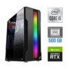 Новий ігровий ПК / Intel Core i5-10400F (6 (12) ядер по 2.9 - 4.3 GHz) / 16 GB DDR4 / 500 GB SSD / nVidia GeForce RTX 4060, 8 GB GDDR6, 128-bit