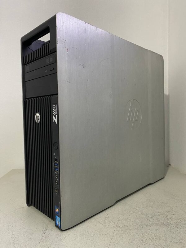 Робоча станція Б-клас HP Z620 Workstation Tower / 2x Intel Xeon E5-2658 v2 (10 (20) ядер по 2.4 - 3.0 GHz) / 64 GB DDR3 / 240 GB SSD / nVidia Quadro 4000, 2 GB GDDR5, 256-bit / DVD-ROM - Зображення 2