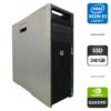 Робоча станція Б-клас HP Z620 Workstation Tower / 2x Intel Xeon E5-2658 v2 (10 (20) ядер по 2.4 - 3.0 GHz) / 64 GB DDR3 / 240 GB SSD / nVidia Quadro 4000, 2 GB GDDR5, 256-bit / DVD-ROM