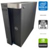 Робоча станцыя Dell Precision T3600 Tower / Intel Xeon E5-2690 (8 (16) ядра по 2.7 - 3.5 GHz) / 64 GB DDR3 / 240 GB SSD + 500 GB HDD / nVidia Quadro 2000D, 1 GB GDDR5, 128-bit / DVD-ROM