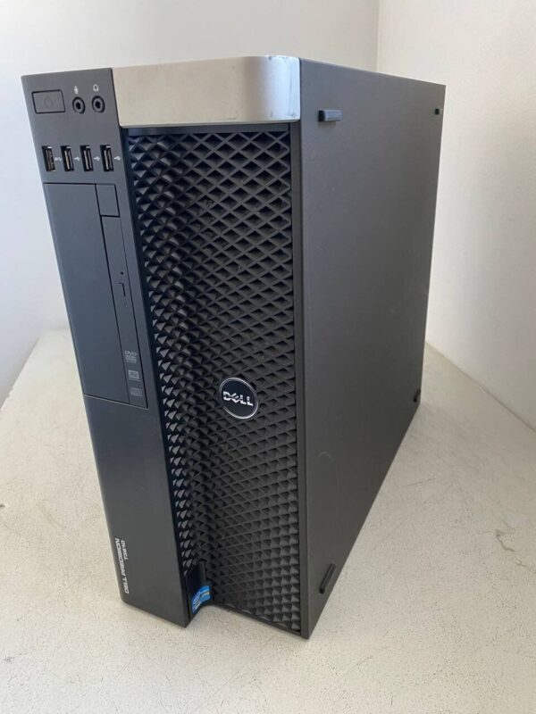 Робоча станція Dell Precision T3610 Tower / Intel Xeon E5-2658 v2 (10 (20) ядер по 2.4 - 3.0 GHz) / 32 GB DDR3 / 240 GB SSD / nVidia GeForce GTX 660, 2 GB GDDR5, 192-bit / DVD-ROM - Зображення 2
