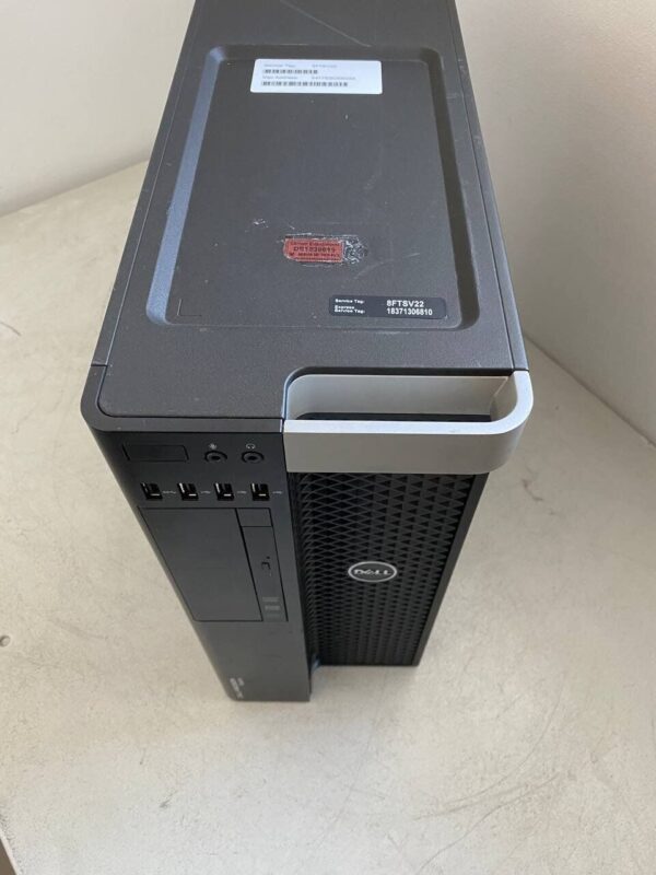Робоча станція Dell Precision T3610 Tower / Intel Xeon E5-2658 v2 (10 (20) ядер по 2.4 - 3.0 GHz) / 32 GB DDR3 / 240 GB SSD / nVidia GeForce GTX 660, 2 GB GDDR5, 192-bit / DVD-ROM - Зображення 4
