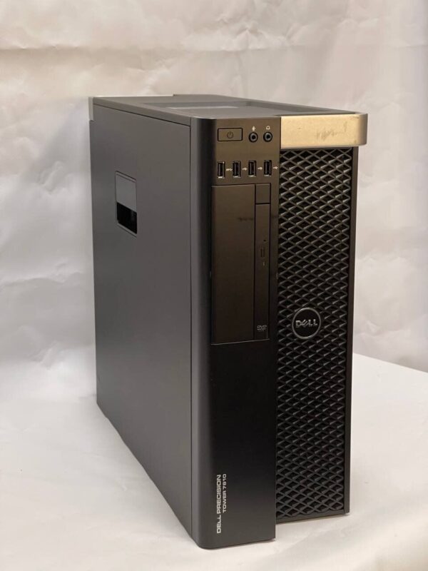 Робоча станція Dell Precision T7810 Tower / 2x Intel Xeon E5-2623 v3 (4 (8) ядра по 3.0 - 3.5 GHz) / 64 GB DDR4 / 500 GB SSD + 1000 GB HDD / nVidia Quadro K4200, 4 GB GDDR5, 256-bit / 825W / DVD-ROM - Зображення 4