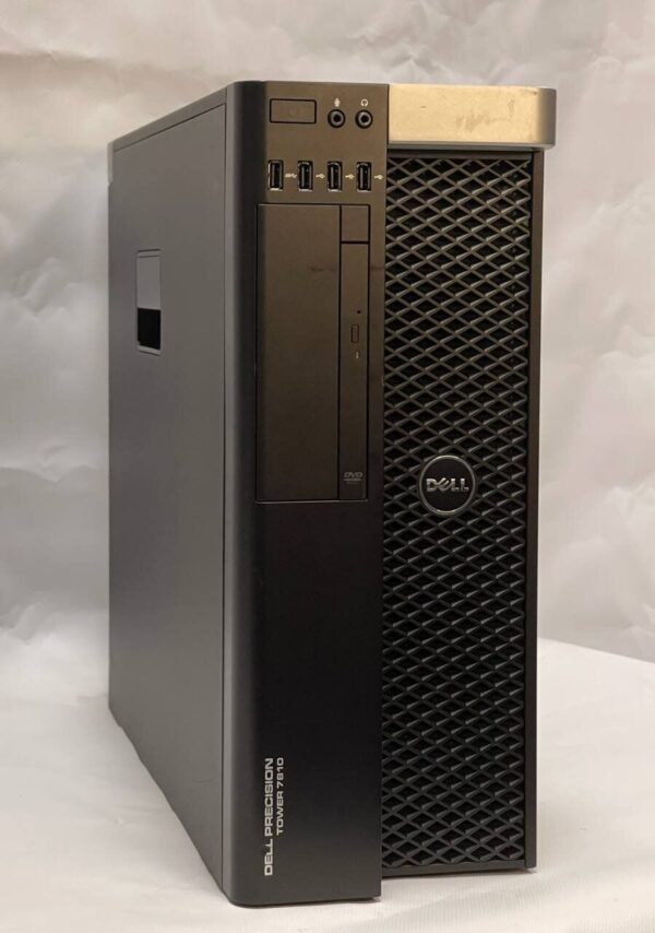 Робоча станція Dell Precision T7810 Tower / 2x Intel Xeon E5-2623 v3 (4 (8) ядра по 3.0 - 3.5 GHz) / 64 GB DDR4 / 500 GB SSD + 1000 GB HDD / nVidia Quadro K4200, 4 GB GDDR5, 256-bit / 825W / DVD-ROM - Зображення 3