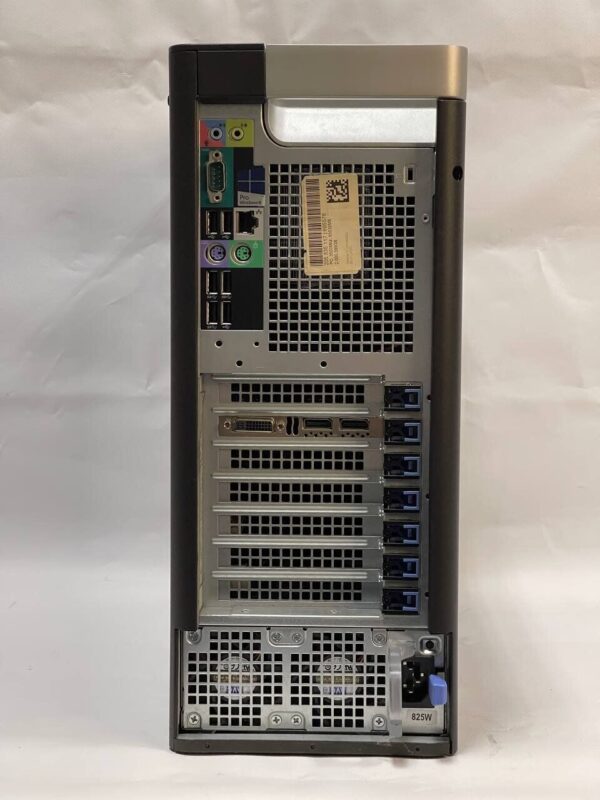 Робоча станція Dell Precision T7810 Tower / 2x Intel Xeon E5-2623 v3 (4 (8) ядра по 3.0 - 3.5 GHz) / 64 GB DDR4 / 500 GB SSD + 1000 GB HDD / nVidia Quadro K4200, 4 GB GDDR5, 256-bit / 825W / DVD-ROM - Зображення 9