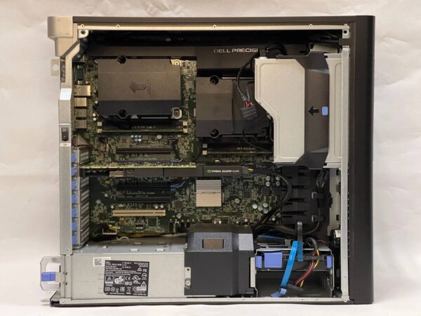 Робоча станція Dell Precision T7810 Tower / 2x Intel Xeon E5-2623 v3 (4 (8) ядра по 3.0 - 3.5 GHz) / 64 GB DDR4 / 500 GB SSD + 1000 GB HDD / nVidia Quadro K4200, 4 GB GDDR5, 256-bit / 825W / DVD-ROM - Зображення 8