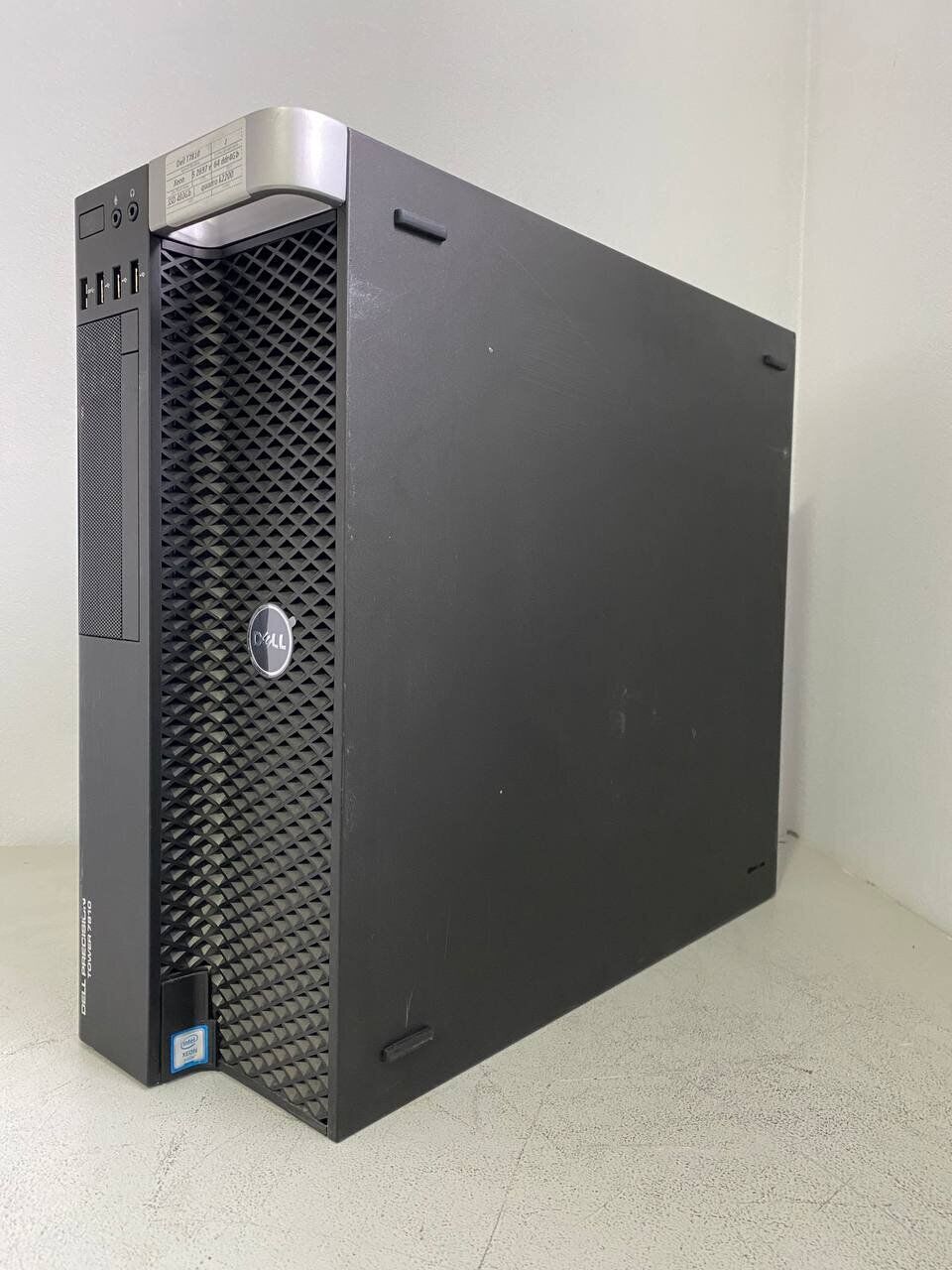 Робоча станція Dell Precision T7810 Tower / 2x Intel Xeon E5-2697 v3 (14 (28) ядер по 2.6 - 3.6 GHz) / 64 GB DDR4 / 480 GB SSD / nVidia Quadro K2200, 4 GB GDDR5, 128-bit / 825W - Зображення 3