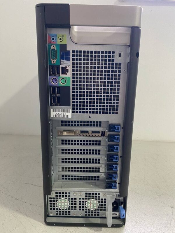 Робоча станція Dell Precision T7810 Tower / 2x Intel Xeon E5-2697 v3 (14 (28) ядер по 2.6 - 3.6 GHz) / 64 GB DDR4 / 480 GB SSD / nVidia Quadro K2200, 4 GB GDDR5, 128-bit / 825W - Зображення 4