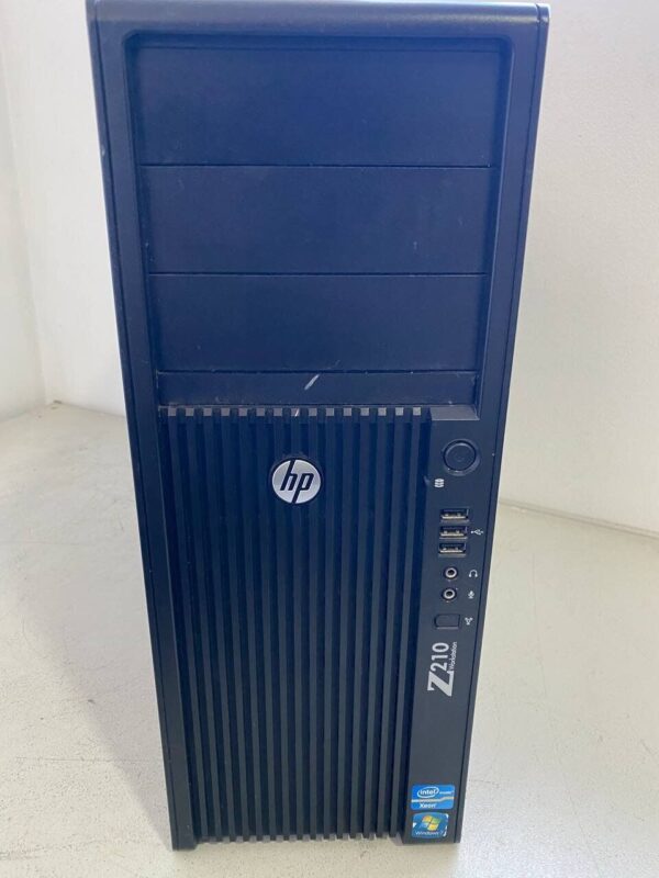 Робоча станція HP Z210 Workstation Tower / Intel Core i7-2600 (4 (8) ядра по 3.4 - 3.8 GHz) / 8 GB DDR3 / 240 GB SSD / AMD Radeon R5 240, 1 GB GDDR3, 64-bit / DVI - Зображення 2