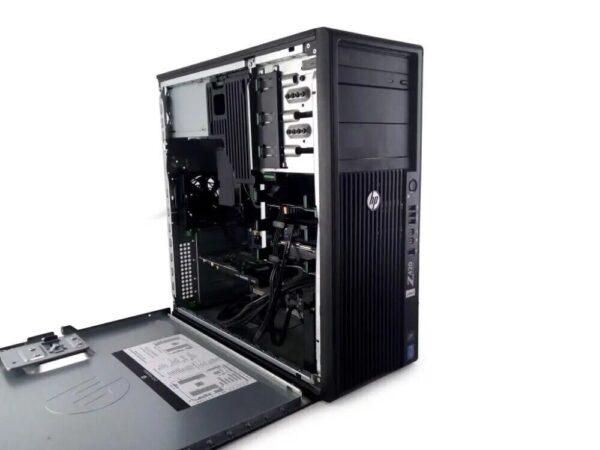 Робоча станція HP Z420 Workstation Tower / Intel Xeon E5-2630L (6 (12) ядер по 2.0 - 2.5 GHz) / 16 GB DDR3 / 240 GB SSD + 500 GB HDD / nVidia Quadro 2000D, 2 GB GDDR5, 128-bit / DVD-RW - Зображення 4