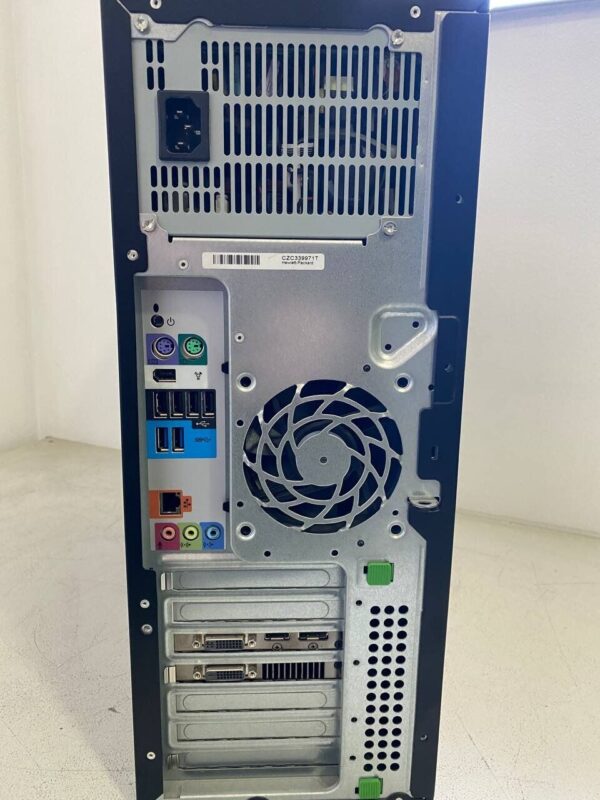 Робоча станція HP Z420 Workstation Tower / Intel Xeon E5-2660 v2 (10 (20) ядер по 2.2 - 3.0 GHz) / 64 GB DDR3 / 240 GB SSD + 500 GB HDD / AMD Radeon HD 7870, 2 GB GDDR5, 256-bit / DVD-ROM / HDMI - Зображення 5
