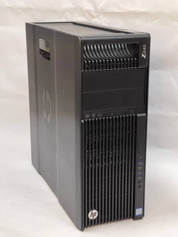 Робоча станція HP Z640 Workstation Tower / Intel Xeon E5-2609 v3 (6 ядер по 1.9 GHz) / 32 GB DDR4 / 256 GB SSD + 1000 GB HDD / nVidia Quadro K2200, 4 GB GDDR5, 128-bit / DVD-ROM / 925W - Зображення 4