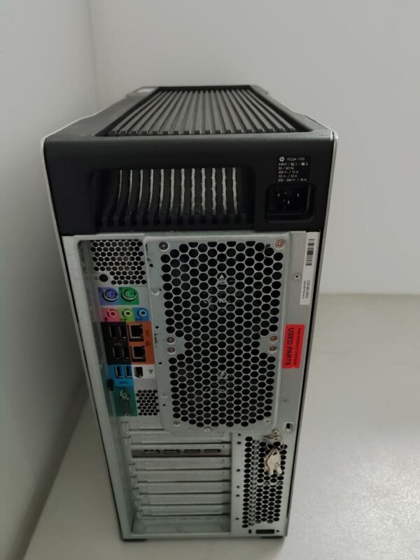 Робоча станція HP Z820 Workstation Tower / 2x Intel Xeon E5-2658 v2 (10 (20) ядер по 2.4 - 3.0 GHz) / 64 GB DDR3 / 240 GB SSD / AMD FirePro W5100, 4 GB GDDR5, 128-bit / DVD-ROM - Зображення 6