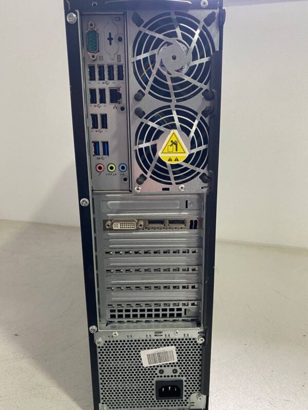 Робоча станція Lenovo ThinkStation C30 SFF / 2x Intel Xeon E5-2658 v2 (10 (20) ядер по 2.4 - 3.0 GHz) / 64 GB DDR3 / 256 GB SSD / nVidia Quadro 2000, 1 GB GDDR5, 128-bit / DVD-ROM / DVI - Зображення 4