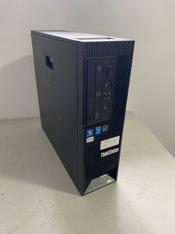 Робоча станція Lenovo ThinkStation C30 SFF / 2x Intel Xeon E5-2658 v2 (10 (20) ядер по 2.4 - 3.0 GHz) / 64 GB DDR3 / 256 GB SSD / nVidia Quadro 2000, 1 GB GDDR5, 128-bit / DVD-ROM / DVI - Зображення 2