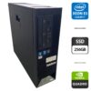 Робоча станція Lenovo ThinkStation C30 SFF / 2x Intel Xeon E5-2658 v2 (10 (20) ядер по 2.4 - 3.0 GHz) / 64 GB DDR3 / 256 GB SSD / nVidia Quadro 2000, 1 GB GDDR5, 128-bit / DVD-ROM / DVI