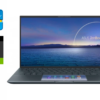 Ультрабук Asus ZenBook 14 UX435E / 14" (1920x1080) IPS / Intel Core i7-1165G7 (4 (8) ядра по 2.8 - 4.7 GHz) / 16 GB DDR4 / 512 GB SSD / nVidia GeForce MX450, 2 GB GDDR6, 64-bit  / WebCam / Windows 11 Pro