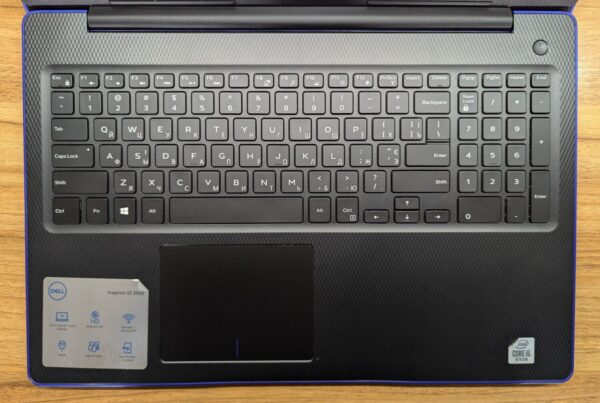 Ультрабук Б-клас Dell Inspiron 3593 / 15.6" (1366x768) TN Touch / Intel Core i5-1035G1 (4 (8) ядра по 1.0 - 3.6 GHz) / 16 GB DDR4 / 480 GB SSD / Intel UHD Graphics / WebCam / Windows 10 - Зображення 3