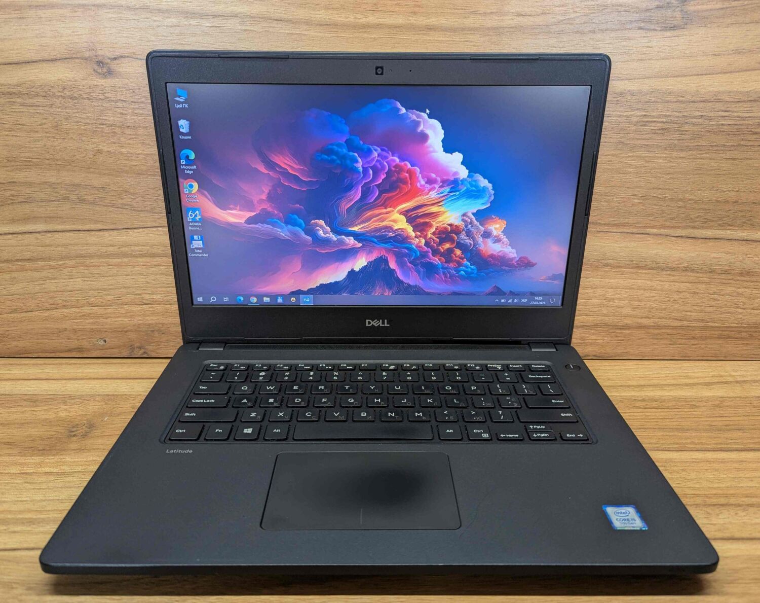 Ультрабук Dell Latitude 3480 / 14" (1366x768) TN / Intel Core i5-7200U (2 (4) ядра по 2.5 - 3.1 GHz) / 8 GB DDR4 / 250 GB SSD / Intel HD Graphics 620 / WebCam / Windows 10 - Зображення 2