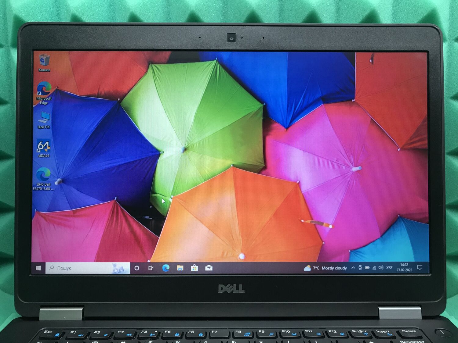 Ультрабук Б-клас Dell Latitude E5470 / 14" (1366x768) TN / Intel Core i5-6300U (2 (4) ядра по 2.4 - 3.0 GHz) / 8 GB DDR4 / 180 GB SSD / Intel HD Graphics 520 / WebCam / HDMI / Windows 10 ліцензія - Зображення 3