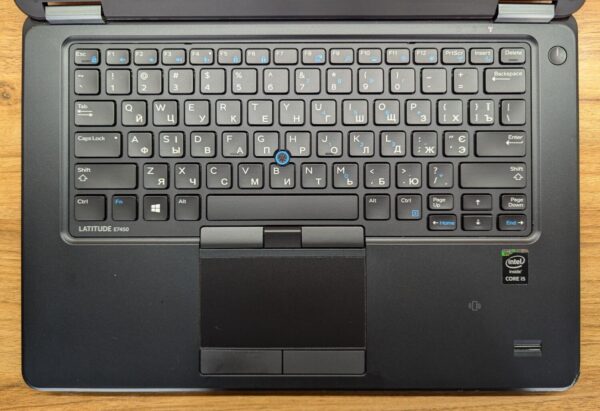 Ультрабук Б-клас Dell Latitude E7450 / 14" (1366x768) TN / Intel Core i5-5300U (2 (4) ядра по 2.3 - 2.9 GHz) / 8 GB DDR3 / 240 GB SSD / Intel HD Graphics 5500 / WebCam / Fingerprint / Windows 10 - Зображення 6