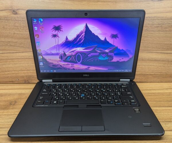 Ультрабук Б-клас Dell Latitude E7450 / 14" (1366x768) TN / Intel Core i5-5300U (2 (4) ядра по 2.3 - 2.9 GHz) / 8 GB DDR3 / 240 GB SSD / Intel HD Graphics 5500 / WebCam / Fingerprint / Windows 10 - Зображення 3