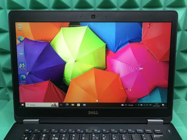 Ультрабук Б-клас Dell Latitude E7470 / 14" (1920x1080) IPS / Intel Core i5-6300U (2 (4) ядра по 2.4 - 3.0 GHz) / 8 GB DDR4 / 240 GB SSD M.2 / Intel HD Graphics 520 / WebCam / HDMI / miniDP / Windows 10 ліцензія - Зображення 3