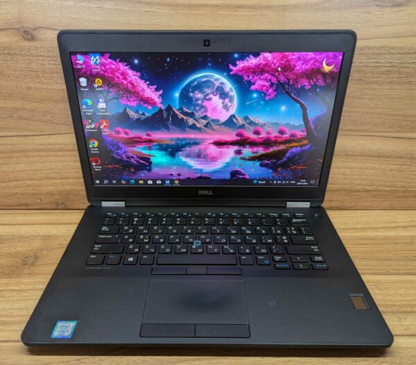 Ультрабук Б-клас Dell Latitude E7470 / 14" (1920x1080) IPS / Intel Core i5-6300U (2 (4) ядра по 2.4 - 3.0 GHz) / 8 GB DDR4 / 256 GB SSD / Intel HD Graphics 520 / WebCam / TouchID / Windows 10 - Зображення 2