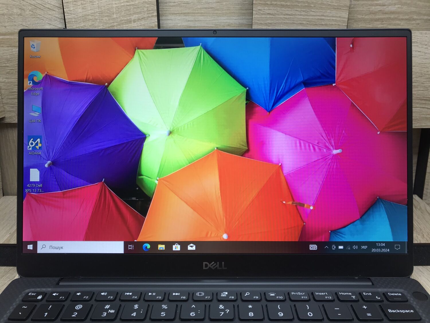 Ультрабук Б-клас Dell XPS 13 7390 / 13.3" (1920x1080) IPS / Intel Core i5-10210U (4 (8) ядра по 1.6 - 4.2 GHz) / 8 GB DDR3 / 240 GB SSD M.2 / Intel UHD Graphics / WebCam / Windows 10 ліцензія - Зображення 3