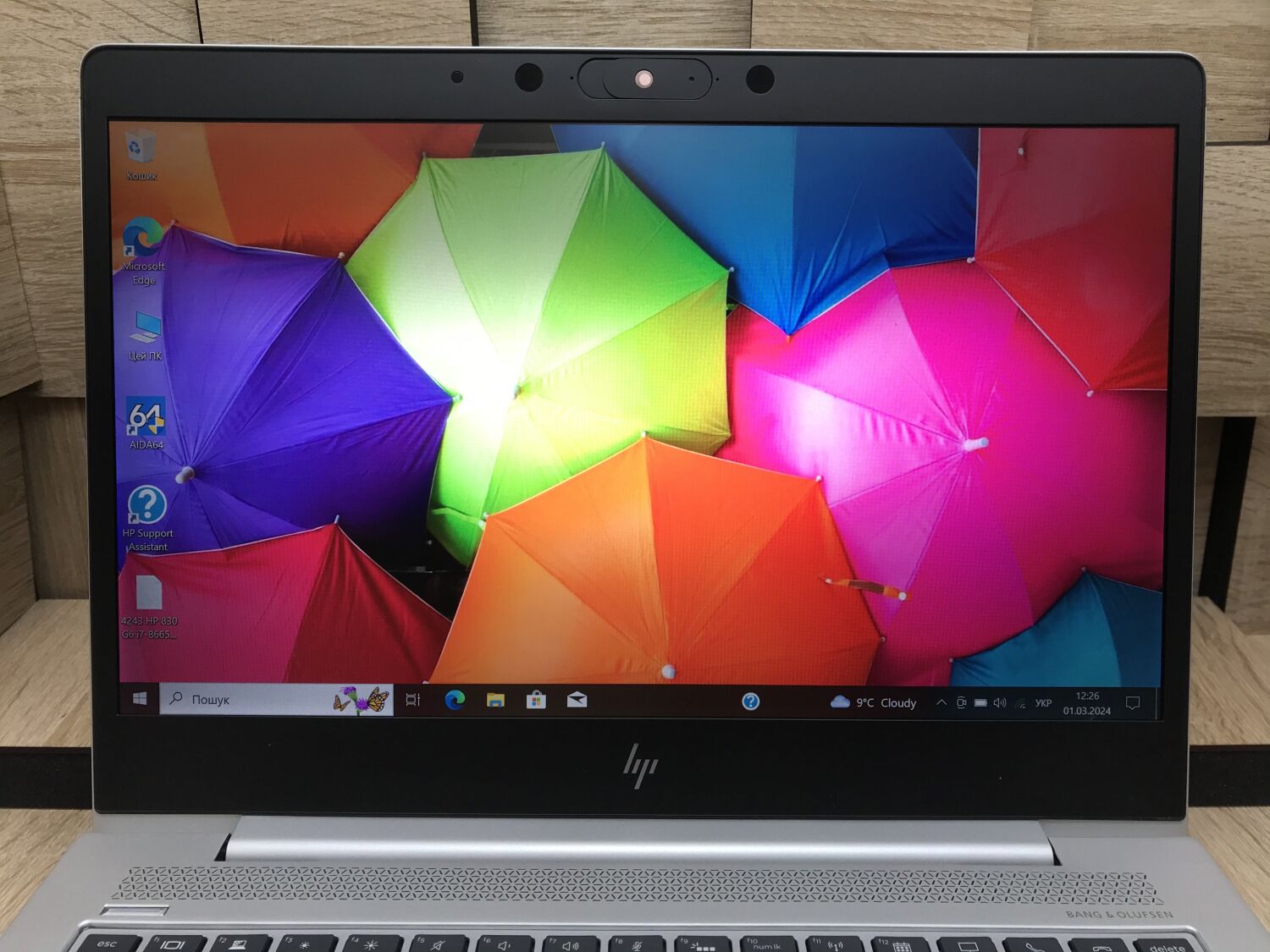 Ультрабук Б-клас HP EliteBook 830 G6 / 13.3" (1920x1080) IPS / Intel Core i7-8665U (4 (8) ядра по 1.9 - 4.8 GHz) / 8 GB DDR4 / 256 GB SSD M.2 / Intel UHD Graphics 620 / WebCam / Fingerprint / HDMI - Зображення 3