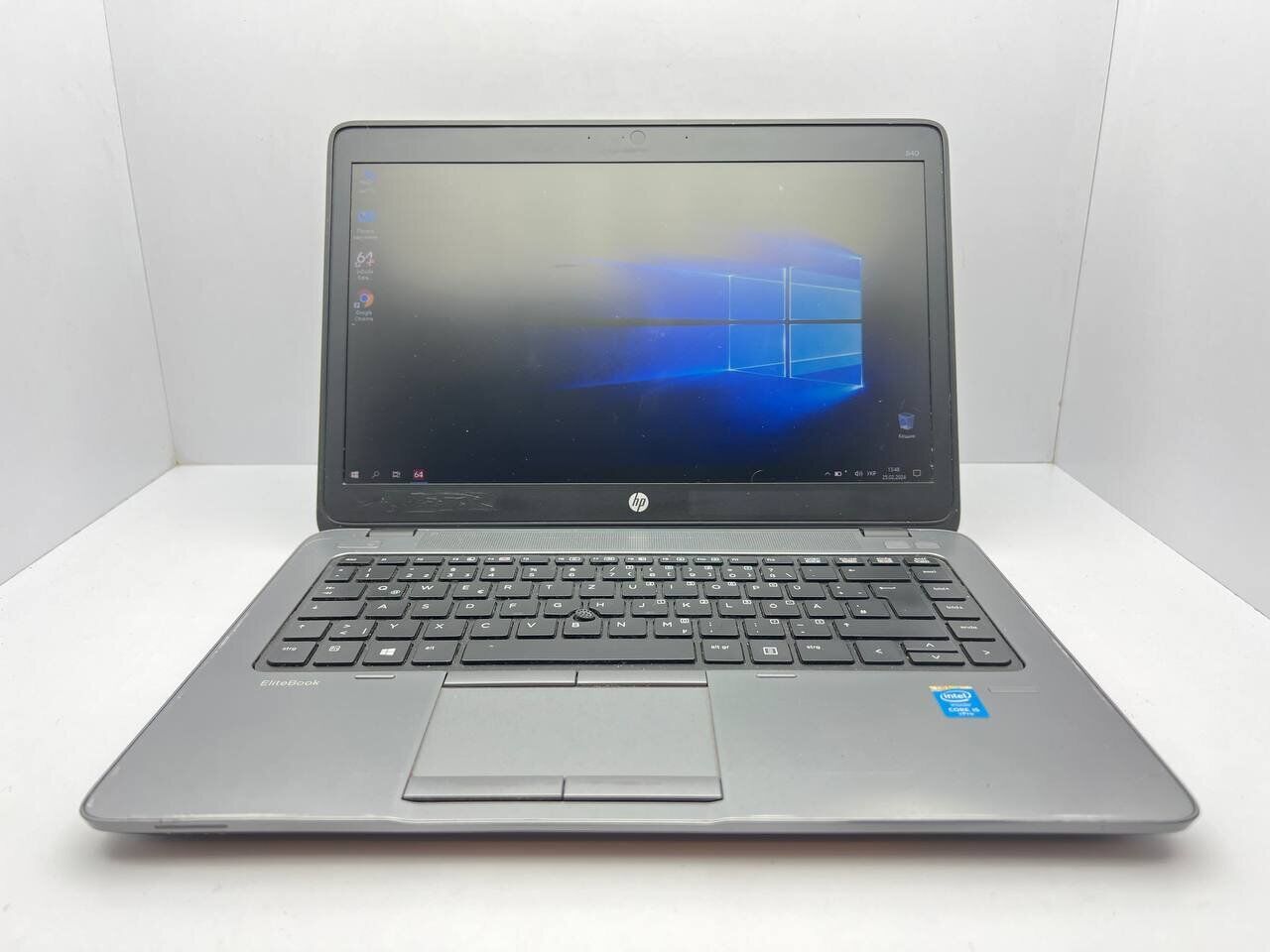Ультрабук Б-клас HP EliteBook 840 G1 / 14" (1366x768) TN / Intel Core i5-4300U (2 (4) ядра по 1.9 - 2.9 GHz) / 4 GB DDR3 / 120 GB SSD / Intel HD Graphics 4400 / WebCam - Зображення 2