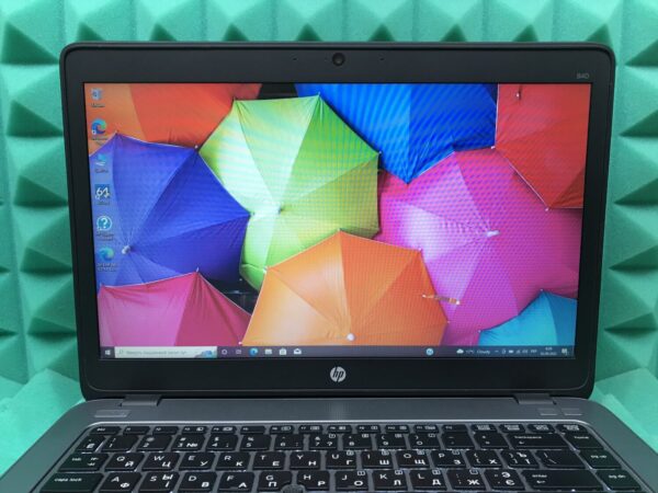 Ультрабук Б-клас HP EliteBook 840 G2 / 14" (1600x900) TN / Intel Core i5-5300U (2 (4) ядра по 2.3 - 2.9 GHz) / 8 GB DDR3 / 240 GB SSD / Intel HD Graphics 5500 / WebCam / Fingerprint / DisplayPort - Зображення 3