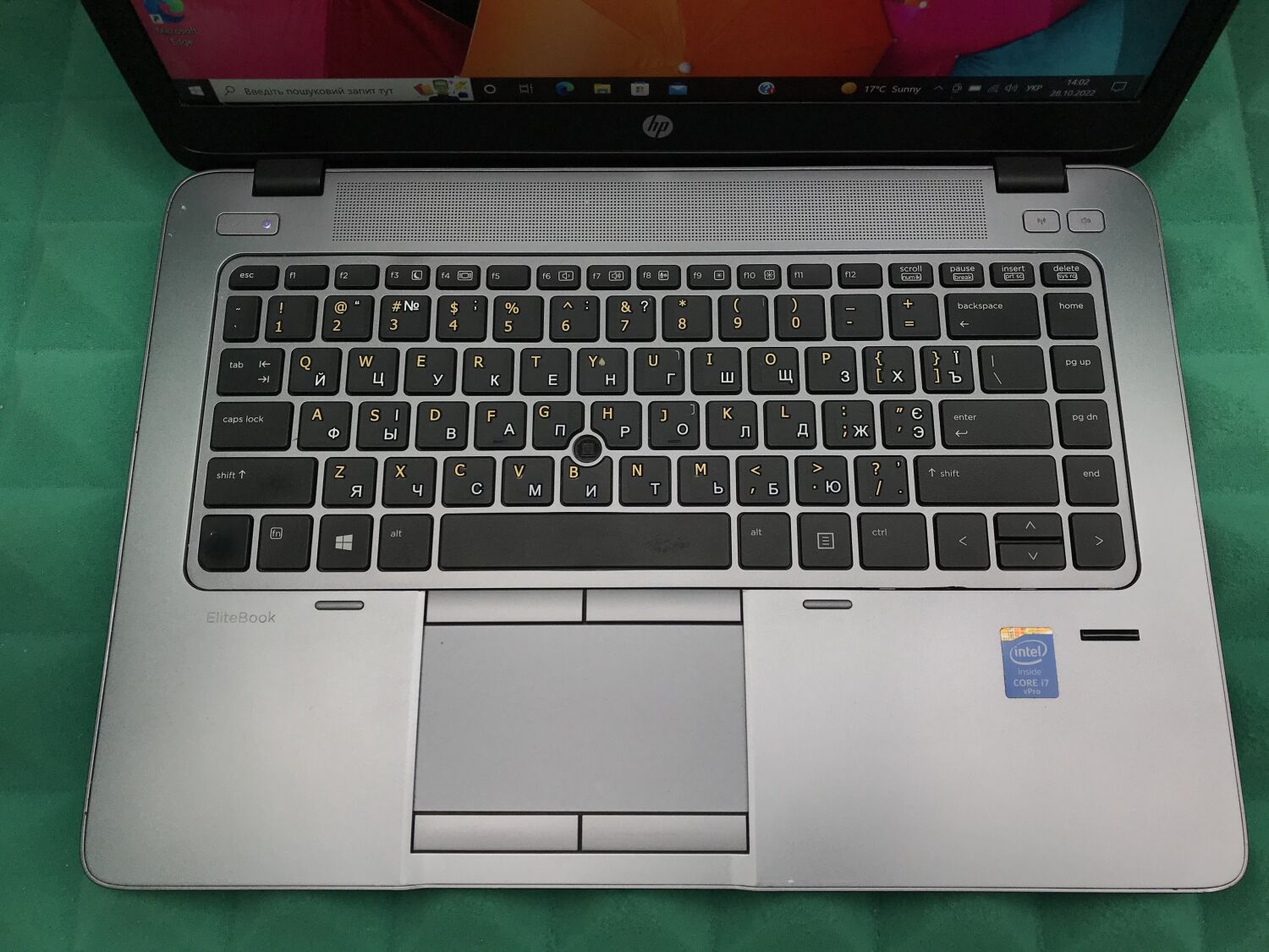 Ультрабук Б-клас HP EliteBook 840 G2 / 14" (1920x1080) IPS / Intel Core i7-5600U (2 (4) ядра по 2.6 -3.2 GHz) / 8 GB DDR3 / 128 GB SSD / Intel HD Graphics 5500 / Fingerprint / DisplayPort - Зображення 4