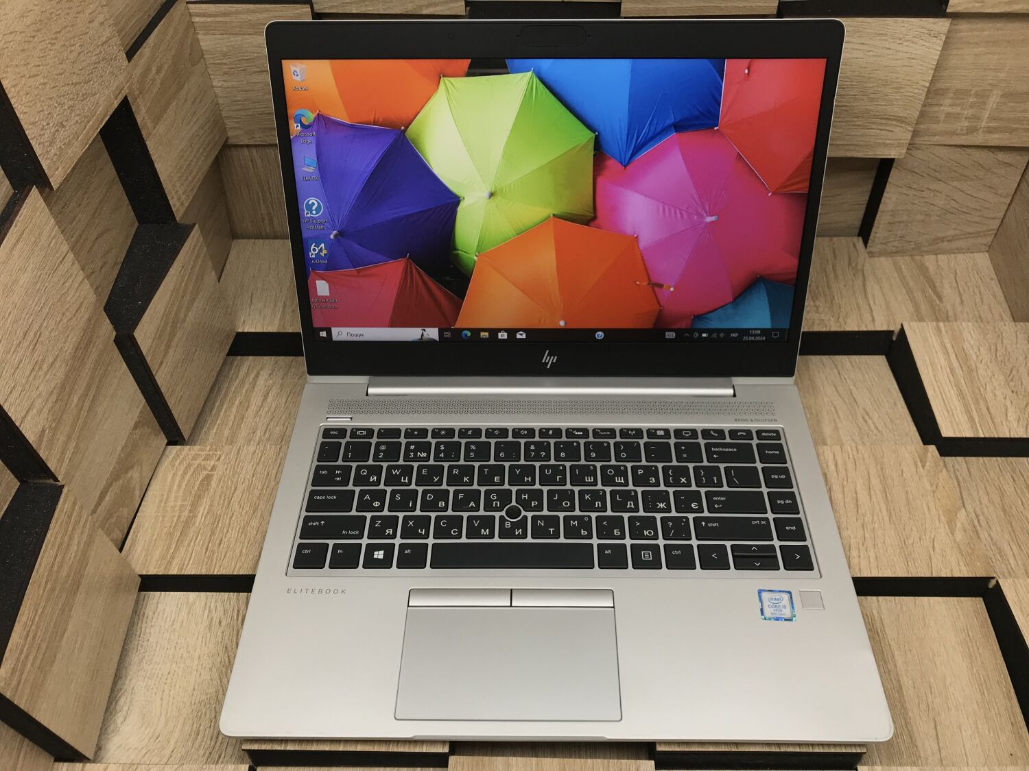 Ультрабук Б-клас HP EliteBook 840 G5 / 14" (1920x1080) IPS / Intel Core i5-8350U (4 (8) ядра по 1.7 - 3.6 GHz) / 8 GB DDR4 / 256 GB SSD M.2 / Intel UHD Graphics 620 / USB 3.1 / HDMI - Зображення 2