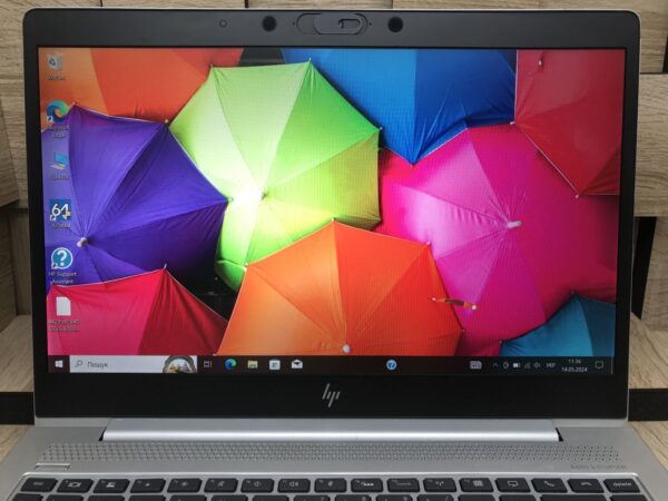 Ультрабук Б-клас HP EliteBook 840 G5 / 14" (1920x1080) IPS / Intel Core i5-8350U (4 (8) ядра по 1.7 - 3.6 GHz) / 8 GB DDR4 / 256 GB SSD M.2 / Intel UHD Graphics 620 / WebCam / HDMI - Зображення 3