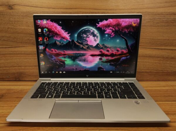 Ультрабук Б-клас HP EliteBook 840 G7 / 14" (1920x1080) IPS / Intel Core i5-10310U (4 (8) ядра по 1.7 - 4.4 GHz) / 16 GB DDR4 / 512 GB SSD / Intel UHD Graphics / WebCam / Fingerprint / Windows 10 - Зображення 2