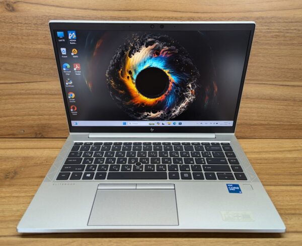 Ультрабук Б-клас HP EliteBook 840 G8 / 14" (1920x1080) IPS / Intel Core i5-1145G7 (4 (8) ядра по 2.6 - 4.4 GHz) / 16 GB DDR4 / 480 GB SSD / Intel Iris Xe Graphics / WebCam / TouchID / Windows 10 - Зображення 2