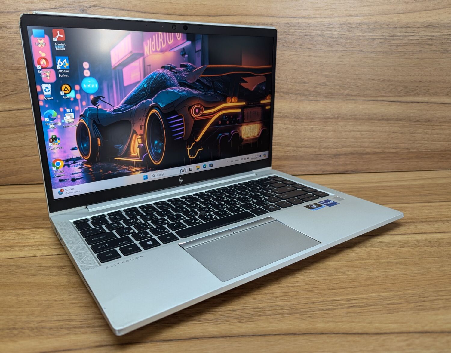 Ультрабук Б-клас HP EliteBook 840 G8 / 14" (1920x1080) IPS / Intel Core i7-1165G7 (4 (8) ядра по 2.8 - 4.7 GHz) / 16 GB DDR4 / 480 GB SSD / Intel Iris Xe Graphics / WebCam / TouchID / Windows 10 - Зображення 5