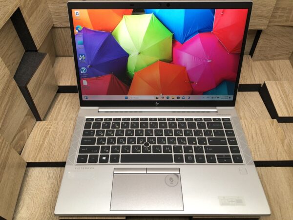 Ультрабук Б-клас HP EliteBook 845 G7 / 14" (1920x1080) IPS / AMD Ryzen 5 Pro 4650U (6 (12) ядер по 2.1 - 4.0 GHz) / 8 GB DDR4 / 256 GB SSD M.2 / AMD Radeon RX Vega 6 Graphics / WebCam / HDMI / Fingerprint - Зображення 2