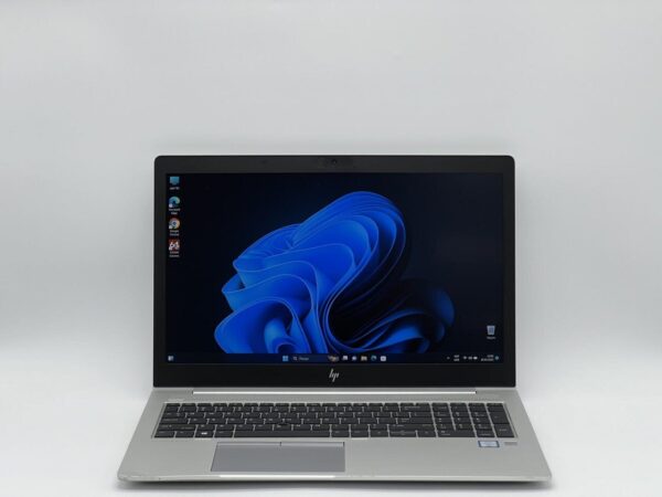 Ультрабук Б-клас HP EliteBook 850 G5 / 15.6" (1920x1080) IPS / Intel Core i5-7300U (2 (4) ядра по 2.6 - 3.5 GHz) / 8 GB DDR4 / 240 GB SSD / Intel HD Graphics 620 / WebCam - Зображення 2