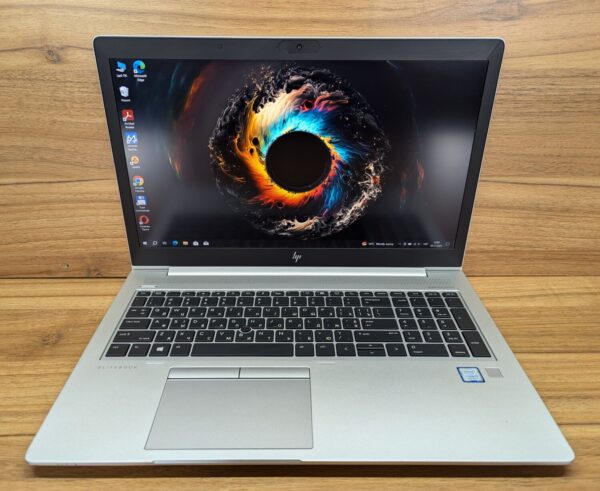 Ультрабук Б-клас HP EliteBook 850 G6 / 15.6" (1920x1080) IPS / Intel Core i5-8365U (4 (8) ядра по 1.6 - 4.1 GHz) / 16 GB DDR4 / 512 GB SSD / Intel UHD Graphics / WebCam / Fingerprint / Windows 10 - Зображення 2
