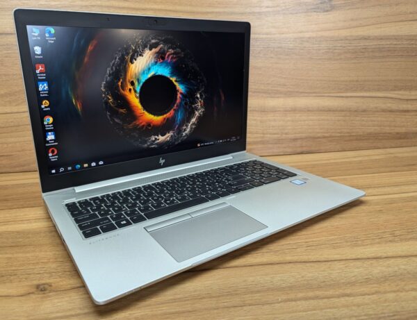 Ультрабук Б-клас HP EliteBook 850 G6 / 15.6" (1920x1080) IPS / Intel Core i5-8365U (4 (8) ядра по 1.6 - 4.1 GHz) / 16 GB DDR4 / 512 GB SSD / Intel UHD Graphics / WebCam / Fingerprint / Windows 10 - Зображення 5