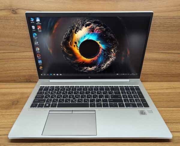 Ультрабук Б-клас HP EliteBook 850 G7 / 15.6" (1920x1080) IPS / Intel Core i5-10210U (4 (8) ядра по 1.6 - 4.2 GHz) / 16 GB DDR4 / 512 GB SSD / Intel UHD Graphics / Fingerprint / WebCam / Windows 10 - Зображення 2