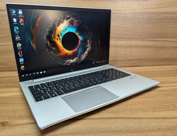 Ультрабук Б-клас HP EliteBook 850 G7 / 15.6" (1920x1080) IPS / Intel Core i5-10210U (4 (8) ядра по 1.6 - 4.2 GHz) / 16 GB DDR4 / 512 GB SSD / Intel UHD Graphics / Fingerprint / WebCam / Windows 10 - Зображення 5
