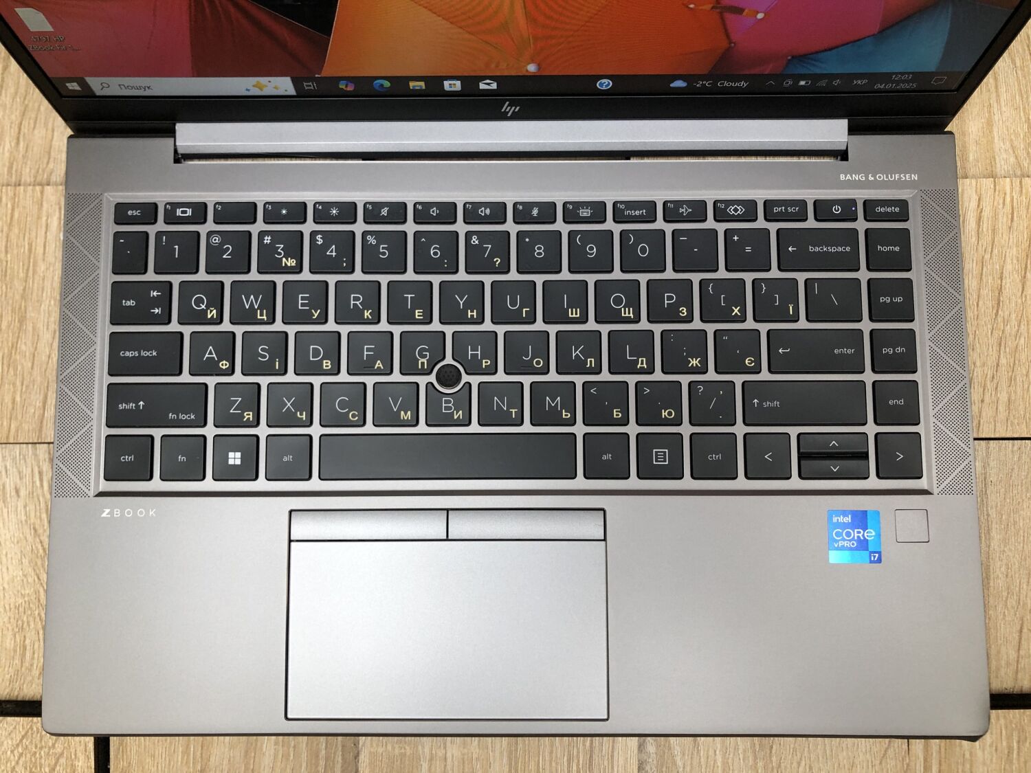 Ультрабук Б-клас HP ZBook Firefly 14 G8 / 14" (1920x1080) IPS / Intel Core i7-1185G7 (4 (8) ядра по 1.2 - 4.8 GHz) / 16 GB DDR4 / 512 GB SSD / Intel Iris Xe Graphics / WebCam - Зображення 3