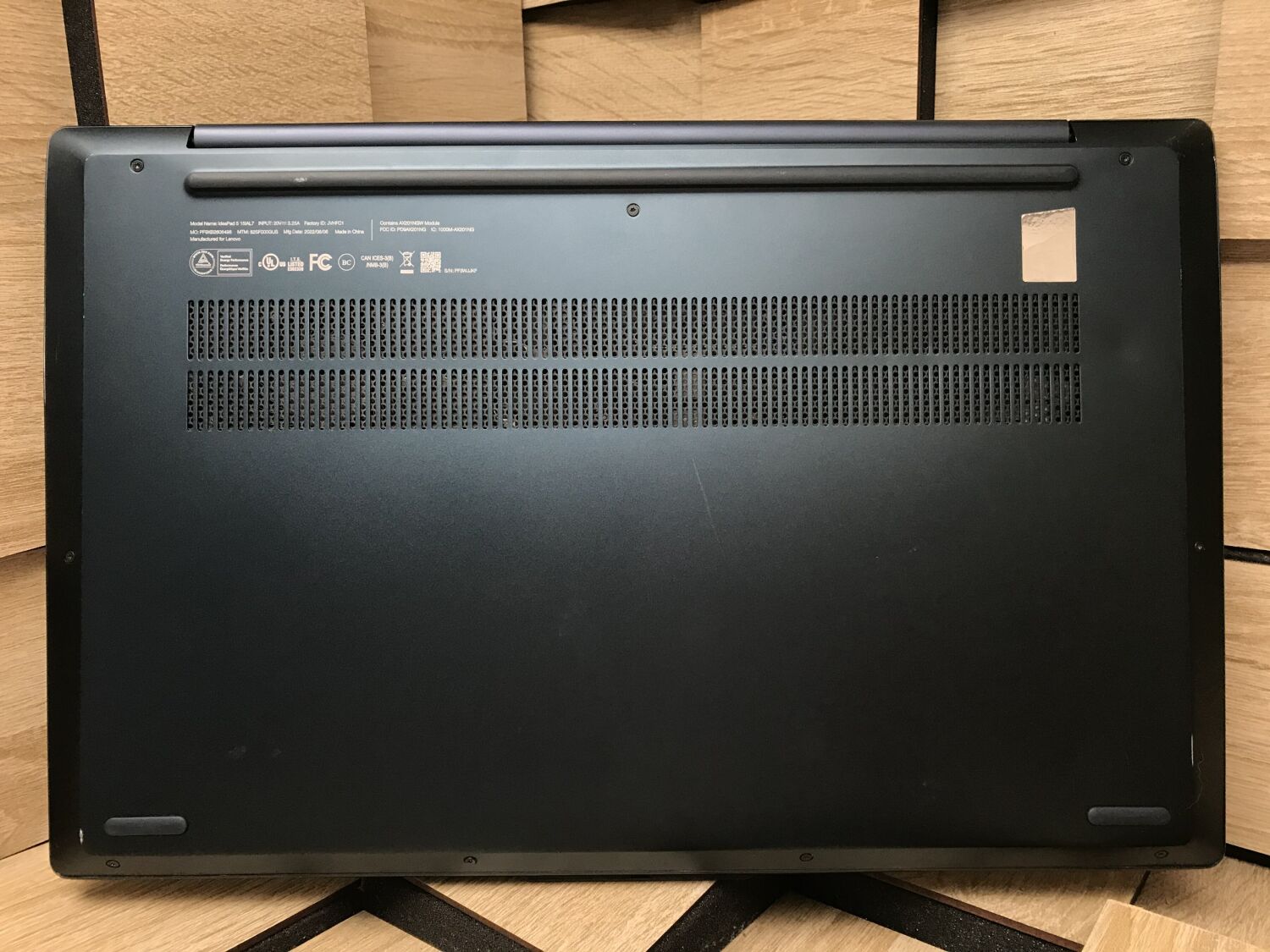 Ультрабук Б-клас Lenovo IdeaPad 5 15IAL7 / 15.6" (1920x1080) IPS / Intel Core i7-1255U (10 (12) ядер по 3.5 - 4.7 GHz) / 16 GB DDR4 / 256 GB SSD / Intel Iris Xe Graphics / WebCam - Зображення 9