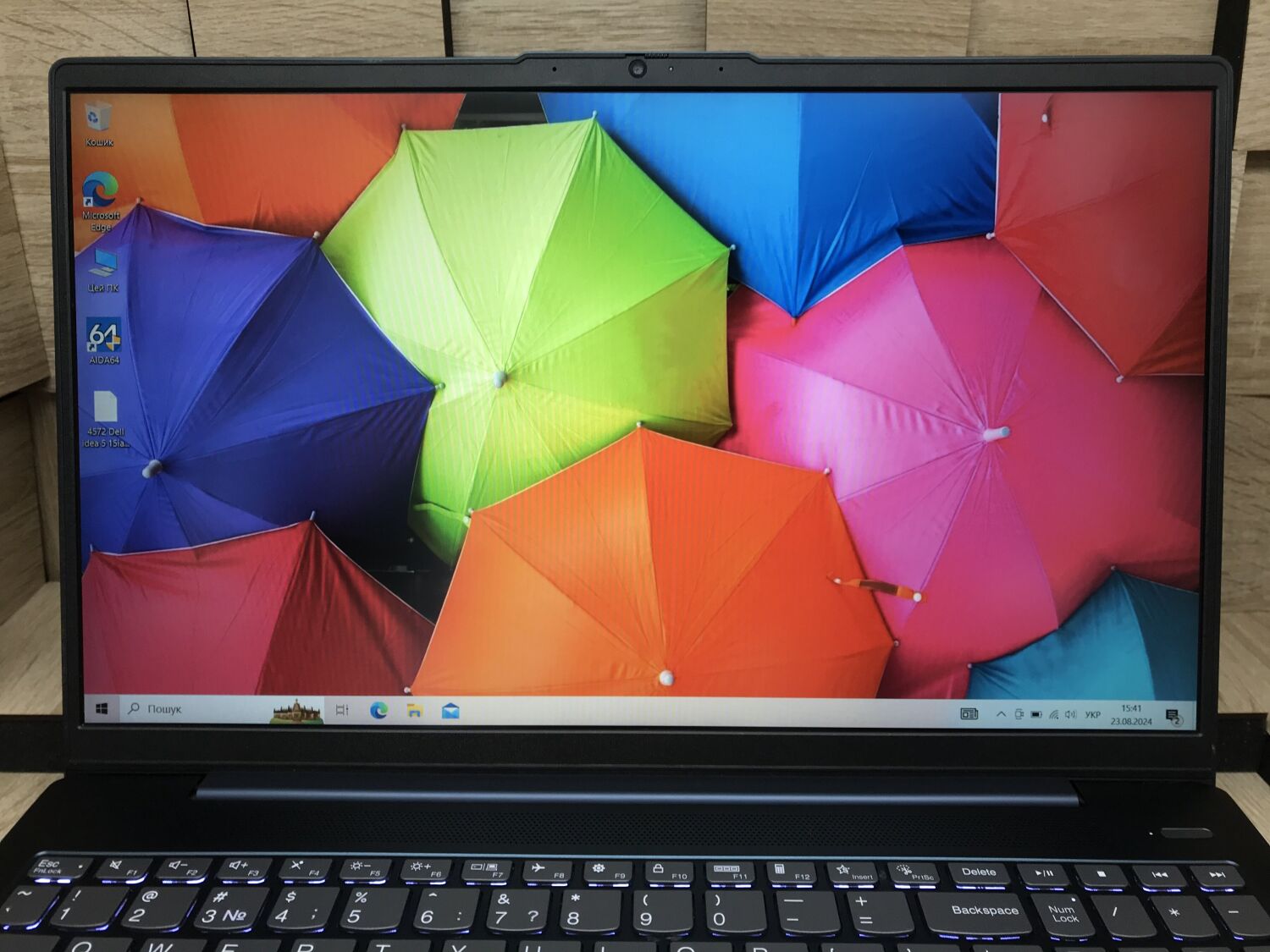 Ультрабук Б-клас Lenovo IdeaPad 5 15IAL7 / 15.6" (1920x1080) IPS / Intel Core i7-1255U (10 (12) ядер по 3.5 - 4.7 GHz) / 16 GB DDR4 / 256 GB SSD / Intel Iris Xe Graphics / WebCam - Зображення 3