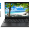 Ультрабук Б-клас Lenovo ThinkPad L480 / 14" (1366x768) TN / Intel Core i5-8250U (4 (8) ядра по 1.6 - 3.4 GHz) / 8 GB DDR4 / 240 GB SSD / Intel UHD Graphics 620 / WebCam / TouchID / Windows 10